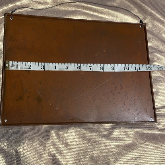 Metal sign- Happiness is where the gecko lie. Has blue background, teal gecko - Picture 6 of 7